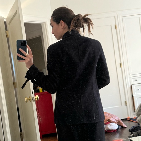 Black Escada wool blazer size 38 - Picture 3 of 4